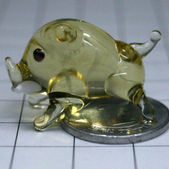 ガラス細工 十二支(ミニ)イノシシ 亥 – Satake Glass