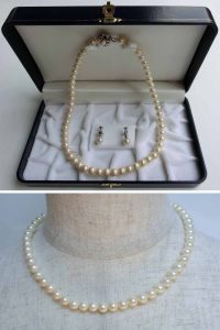 貝ベースの人造真珠 7mm ノーマルカラー