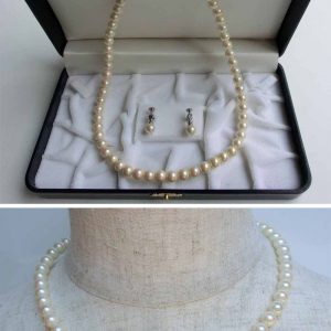 貝ベースの人造真珠 7mm ノーマルカラー