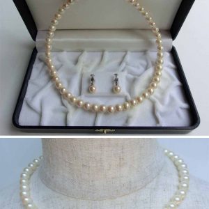 貝ベースの人造真珠 8mm ノーマルカラー